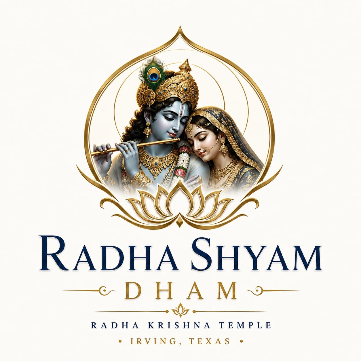 Radha Shyam Dham Logo