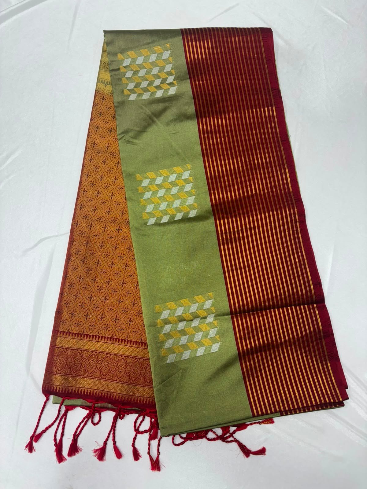 Traditional South Indian saree heritage